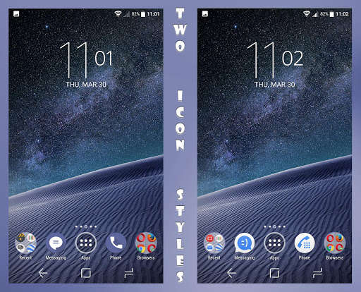 Run android online APK Desert Night Theme For Xperia from MyAndroid or emulate Desert Night Theme For Xperia using MyAndroid