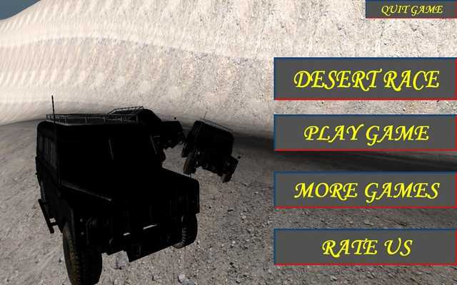 Emulate Android APK Desert Race Crash Car