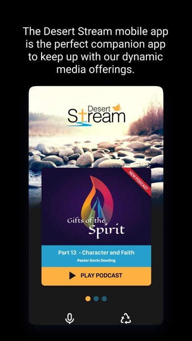 Emulate iPhone app Desert Stream using MyAndroid