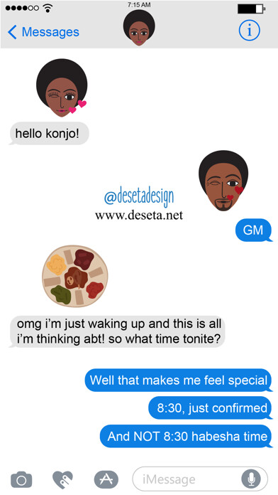Emulate iPhone app Deseta Emojis using MyAndroid
