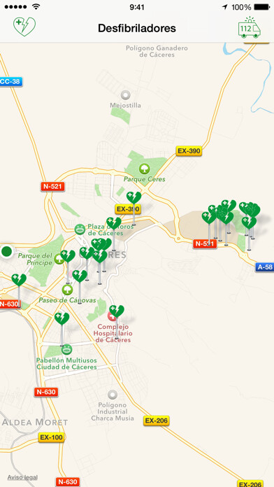 Emulate iPhone app Desfibriladores using MyAndroid Emulate iPhone app Desfibriladores using MyAndroid