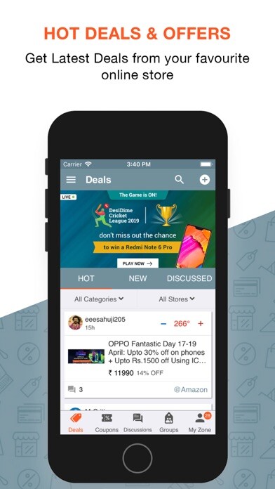 Emulate iPhone app DesiDime - Shopping Community using MyAndroid Emulate iPhone app DesiDime - Shopping Community using MyAndroid