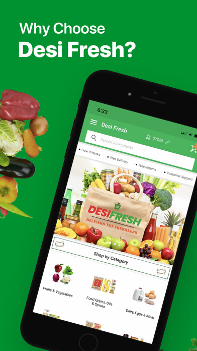 Emulate iPhone app DesiFresh-Indian Grocery App using MyAndroid Emulate iPhone app DesiFresh-Indian Grocery App using MyAndroid