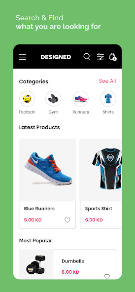 Run android online APK Designed studio e-commerce from MyAndroid or emulate Designed studio e-commerce using MyAndroid