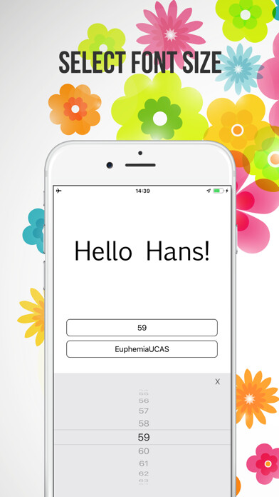 Emulate iPhone app DesignerFont using MyAndroid Emulate iPhone app DesignerFont using MyAndroid