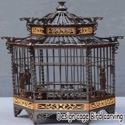 Emulate Android APK Design of Bird Carving Cage