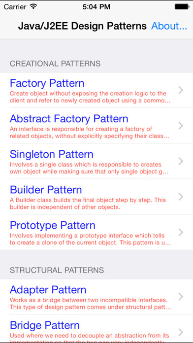 Emulate iPhone app Design Patterns for Java/J2EE using MyAndroid Emulate iPhone app Design Patterns for Java/J2EE using MyAndroid