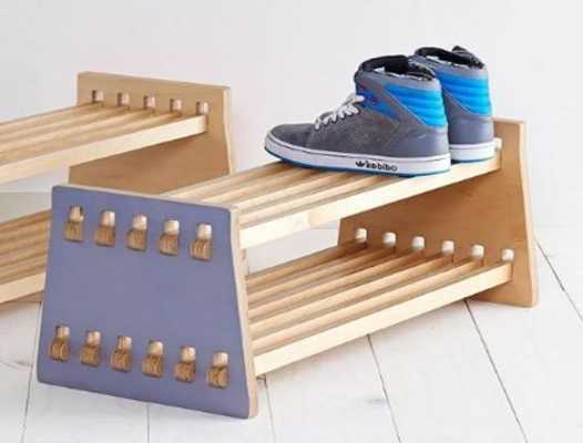 Emulate Android APK Design Shoes Rack