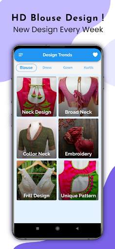 Run android online APK Design Trends:HD Blouse Design from MyAndroid or emulate Design Trends:HD Blouse Design using MyAndroid