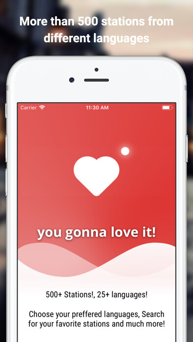 Emulate iPhone app Desi Online Radios -Live FM using MyAndroid