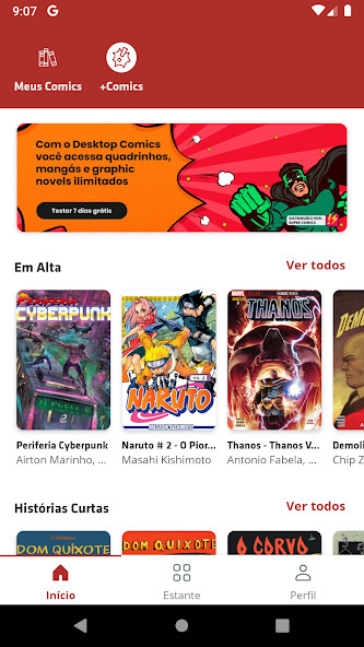 Run android online APK Desktop Comics from MyAndroid or emulate Desktop Comics using MyAndroid