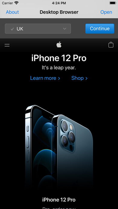 Emulate iPhone app Desktop Only Browser using MyAndroid Emulate iPhone app Desktop Only Browser using MyAndroid