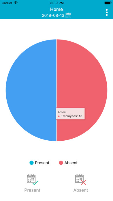 Emulate iPhone app DeskTrack Analytics using MyAndroid