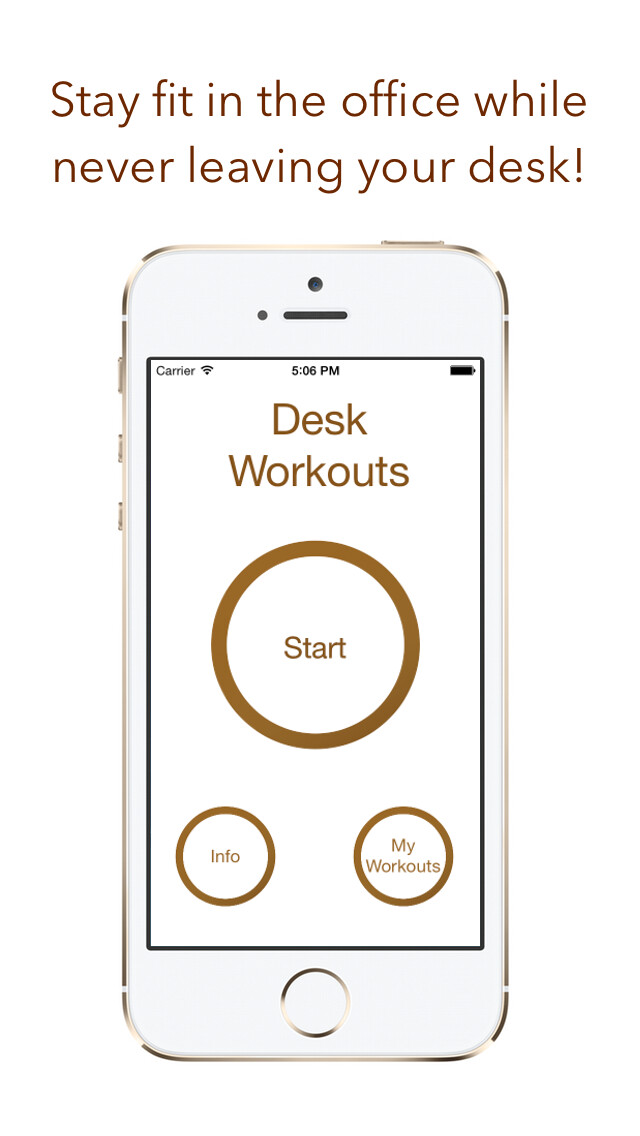 Emulate iPhone app Desk Workout using MyAndroid Emulate iPhone app Desk Workout using MyAndroid