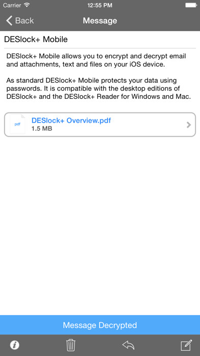 Emulate iPhone app DESlock+ Mobile using MyAndroid Emulate iPhone app DESlock+ Mobile using MyAndroid