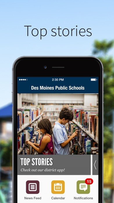 Emulate iPhone app Des Moines Public Schools using MyAndroid Emulate iPhone app Des Moines Public Schools using MyAndroid