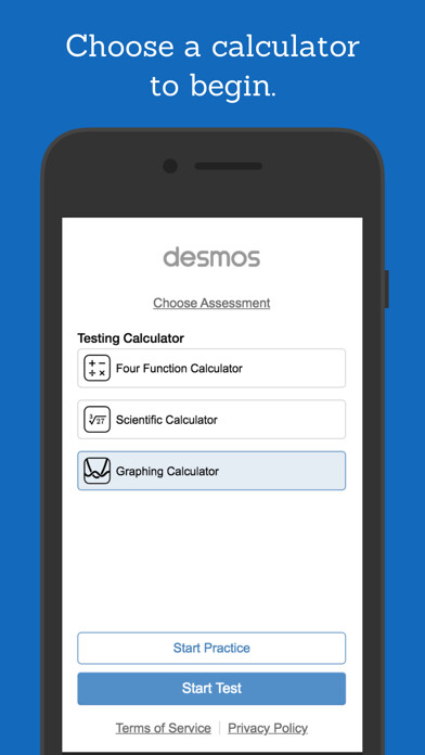 Emulate iPhone app Desmos Test Mode using MyAndroid Emulate iPhone app Desmos Test Mode using MyAndroid