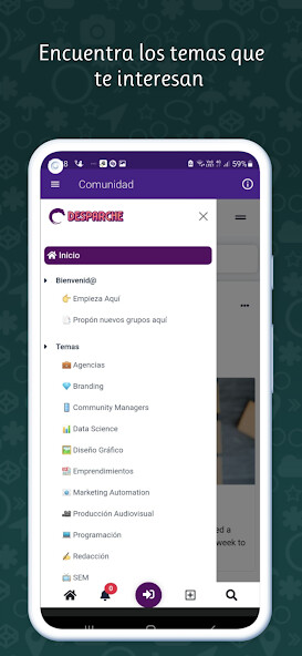 Run android online APK Desparche - Comunidad Digital from MyAndroid or emulate Desparche - Comunidad Digital using MyAndroid Run android online APK Desparche - Comunidad Digital from MyAndroid or emulate Desparche - Comunidad Digital using MyAndroid