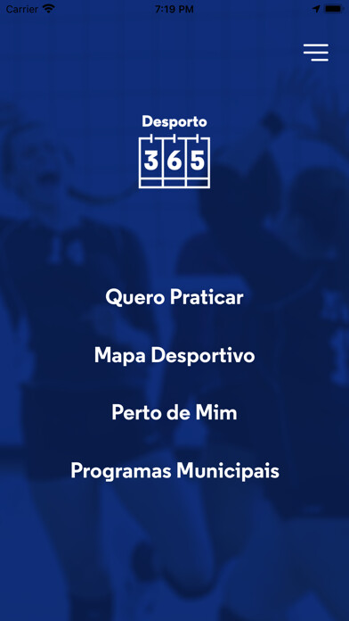 Emulate iPhone app Desporto 365 Porto using MyAndroid