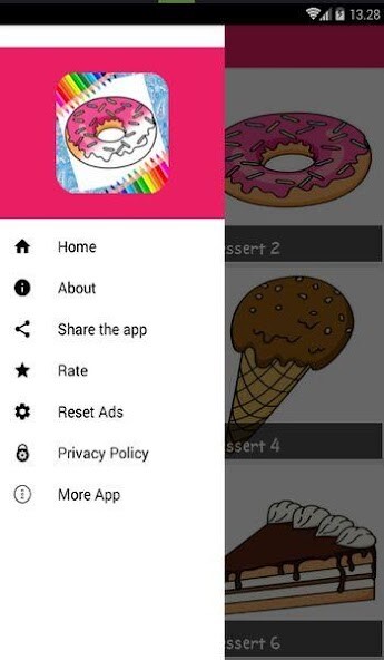 Run android online APK Dessert Coloring Book from MyAndroid or emulate Dessert Coloring Book using MyAndroid Run android online APK Dessert Coloring Book from MyAndroid or emulate Dessert Coloring Book using MyAndroid