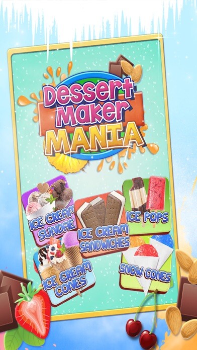Emulate iPhone app Dessert Maker Mania-Ice Cream using MyAndroid Emulate iPhone app Dessert Maker Mania-Ice Cream using MyAndroid