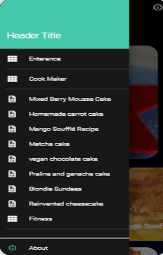 Run android online APK Dessert Recipes App Offline from MyAndroid or emulate Dessert Recipes App Offline using MyAndroid