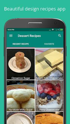 Run android online APK Dessert Recipes Book from MyAndroid or emulate Dessert Recipes Book using MyAndroid