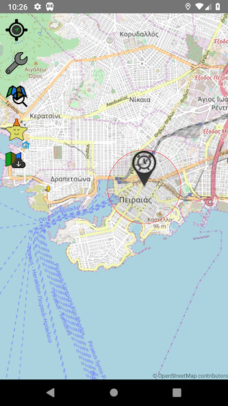 Run android online APK Destination Alarm (GPS Alarm) from MyAndroid or emulate Destination Alarm (GPS Alarm) using MyAndroid