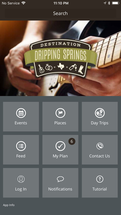 Emulate iPhone app Destination Dripping Springs using MyAndroid Emulate iPhone app Destination Dripping Springs using MyAndroid