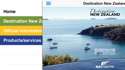 Emulate iPhone app Destination New Zealand using MyAndroid