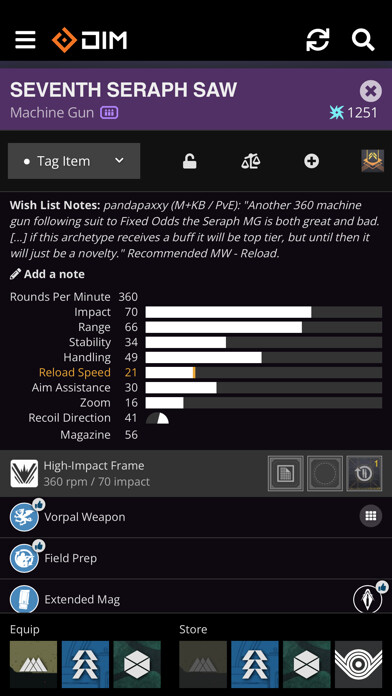 Emulate iPhone app Destiny Item Manager using MyAndroid Emulate iPhone app Destiny Item Manager using MyAndroid