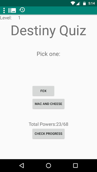 Run android online APK Destiny Quiz from MyAndroid or emulate Destiny Quiz using MyAndroid
