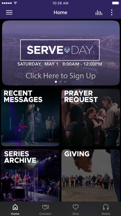 Emulate iPhone app Destiny Through Christ Church using MyAndroid Emulate iPhone app Destiny Through Christ Church using MyAndroid