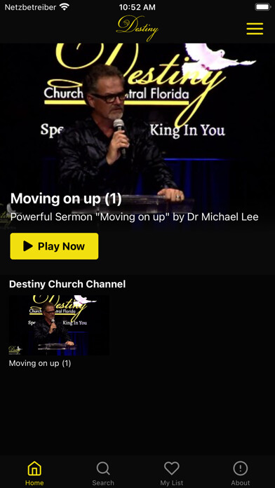 Emulate iPhone app DestinyTV using MyAndroid Emulate iPhone app DestinyTV using MyAndroid