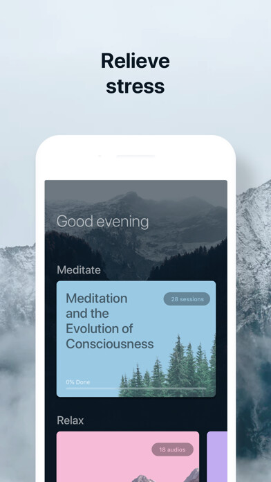 Emulate iPhone app De-Stress: Breath & Meditation using MyAndroid Emulate iPhone app De-Stress: Breath & Meditation using MyAndroid