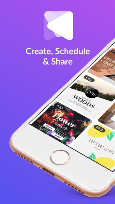 Emulate iPhone app Desygner Social Media Manager using MyAndroid
