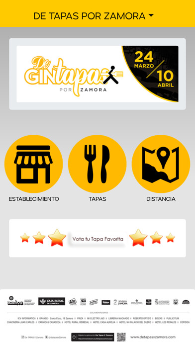 Emulate iPhone app De Tapas Por Zamora using MyAndroid Emulate iPhone app De Tapas Por Zamora using MyAndroid