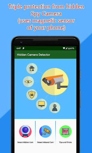 Run android online APK Detect Camera in Room from MyAndroid or emulate Detect Camera in Room using MyAndroid