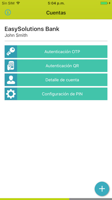 Emulate iPhone app DetectID Authenticator using MyAndroid