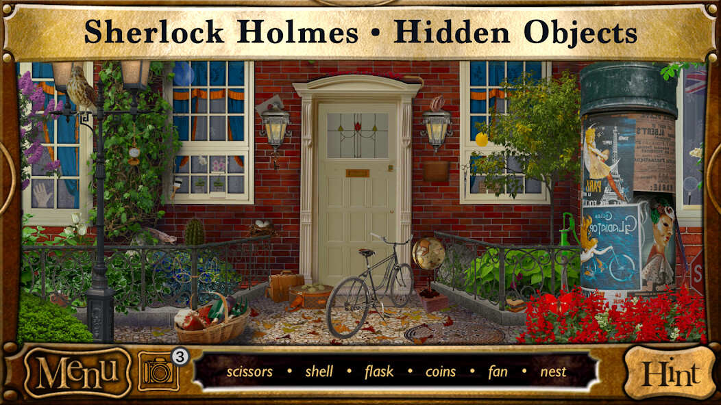 Run android online APK Detective Sherlock Holmes Game from MyAndroid or emulate Detective Sherlock Holmes Game using MyAndroid