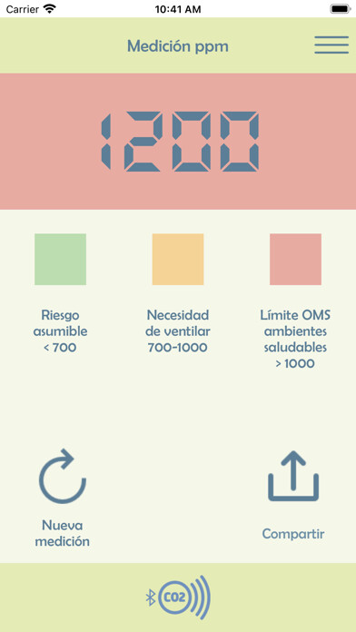 Emulate iPhone app Detector CO2 using MyAndroid Emulate iPhone app Detector CO2 using MyAndroid