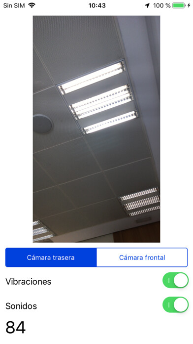 Emulate iPhone app Detector de luz ONCE using MyAndroid Emulate iPhone app Detector de luz ONCE using MyAndroid