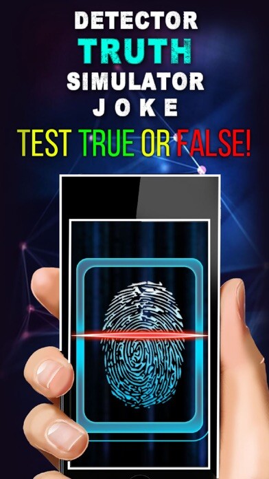 Emulate iPhone app Detector Truth Simulator Joke using MyAndroid