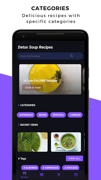 Run android online APK Detox Healthy Soup Recipes from MyAndroid or emulate Detox Healthy Soup Recipes using MyAndroid