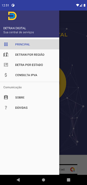 Run android online APK Detran Digital from MyAndroid or emulate Detran Digital using MyAndroid