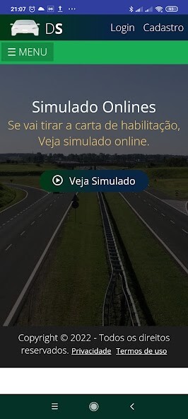 Run android online APK detran simulado from MyAndroid or emulate detran simulado using MyAndroid Run android online APK detran simulado from MyAndroid or emulate detran simulado using MyAndroid