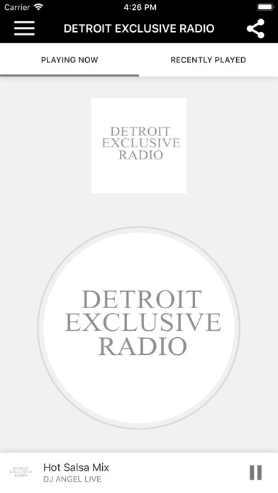 Emulate iPhone app DETROIT EXCLUSIVE RADIO using MyAndroid