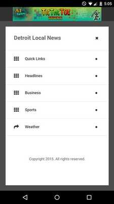 Emulate Android APK Detroit Local News