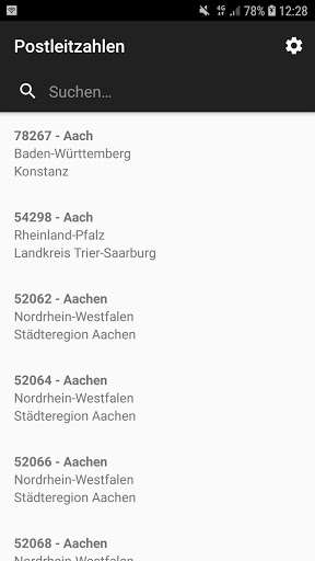 Run android online APK Deutsche Postleitzahlen from MyAndroid or emulate Deutsche Postleitzahlen using MyAndroid