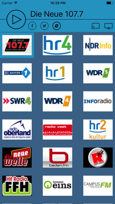Emulate iPhone app Deutsche Radios using MyAndroid Emulate iPhone app Deutsche Radios using MyAndroid